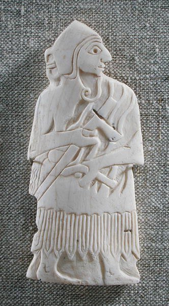 Krijgshoofd, Mari; ca. 2500 v.Chr. door Mesopotamian